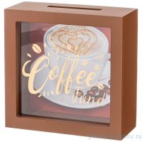 Копилка 15 х 5 х 15 см &quot;coffee &amp; tia time&quot; / 254959