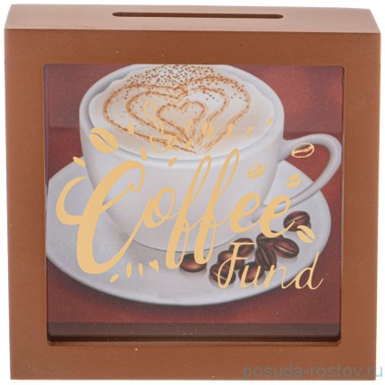 Копилка 15 х 5 х 15 см &quot;coffee &amp; tia time&quot; / 254959