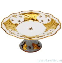 Ваза для фруктов 31 см н/н &quot;Ютта&quot; &quot;Роза золотая /золото&quot;  / 002076