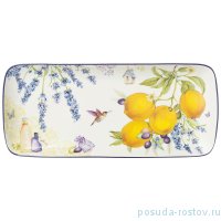 Блюдо 30,5 см прямоугольное &quot;Прованс /Лимоны&quot; / 267210