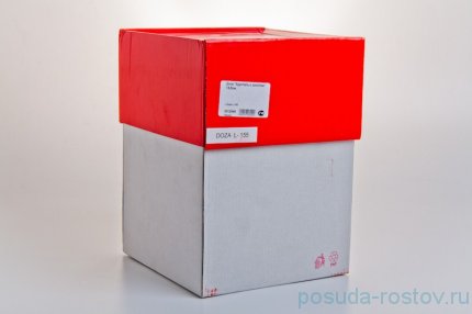 Ваза для конфет 15,5 см с крышкой н/н &quot;Хрусталь с золотом&quot; / 043947