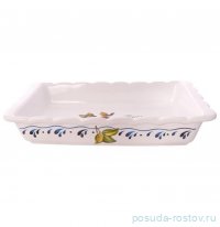 Блюдо для запекания 37 х 21 см прямоугольное &quot;Artigianato ceramico /Лесные ягоды&quot; / 348553