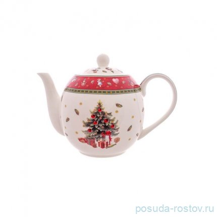 Заварочный чайник 800 мл &quot;Christmas world /Bordo&quot; / 337491