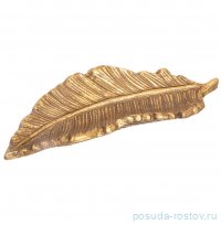 Панно настенное 28 х 10 х 4 см &quot;лист&quot; /бонза / 298547