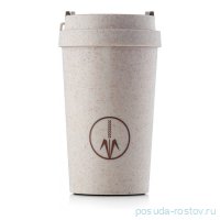 Термокружка 400 мл бежевая &quot;Eco cup&quot; / 222325