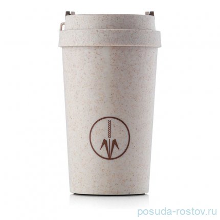 Термокружка 400 мл бежевая &quot;Eco cup&quot; / 222325