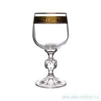 Бокалы для белого вина 150 мл 6 шт &quot;Клаудия /Золото /37872&quot; / 284057
