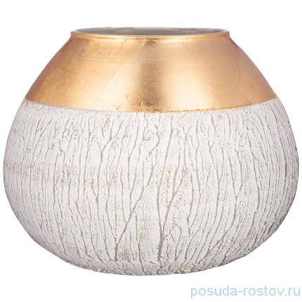 Ваза для цветов 20 х 15 см &quot;Fidelis gemma gold&quot; / 269690