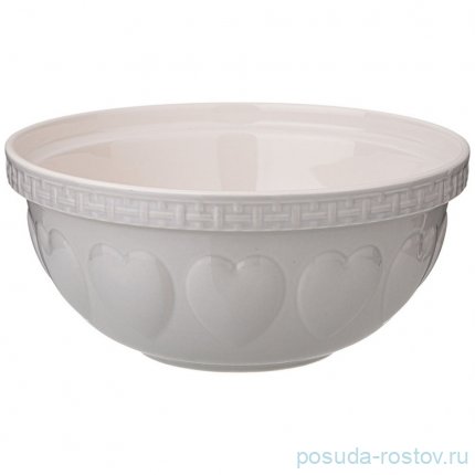 Салатник для смешивания и сервировки lefard kitchen passion 25 см серая / 348734