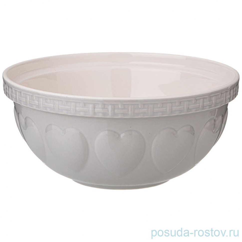Салатник для смешивания и сервировки lefard kitchen passion 25 см серая / 348734