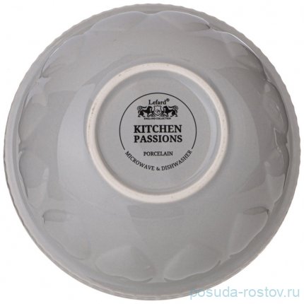 Салатник для смешивания и сервировки lefard kitchen passion 25 см серая / 348734