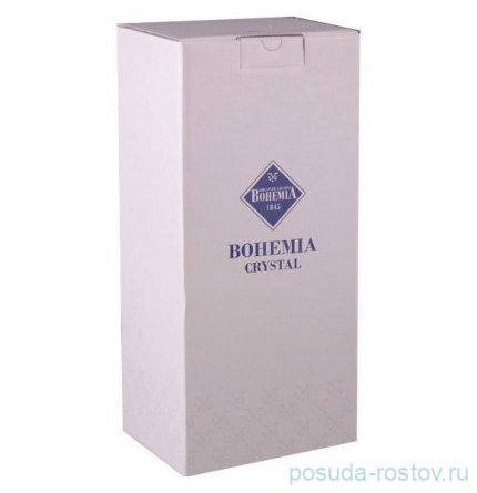Ваза для цветов 35 см &quot;Lisboa /Золотые шары&quot; хрусталь Йиглава / 099844