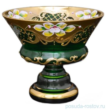 Конфетница 15 см н/н &quot;Лепка зелёная&quot; E-V / 033113