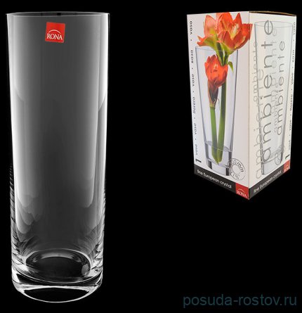 Ваза для цветов 30 см &quot;Без декора&quot; / 018042