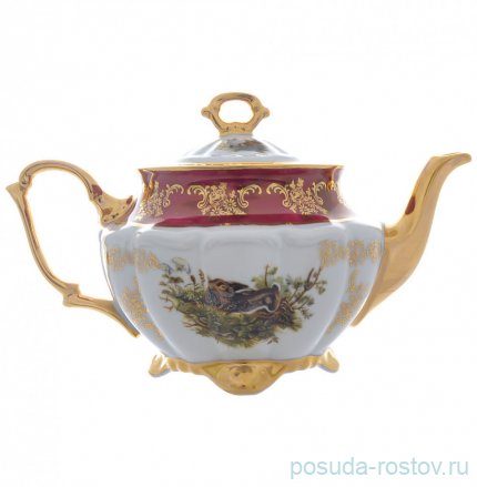 Заварочный чайник 1,1 л &quot;Мария-Тереза /Охота красная&quot; R-L / 289733