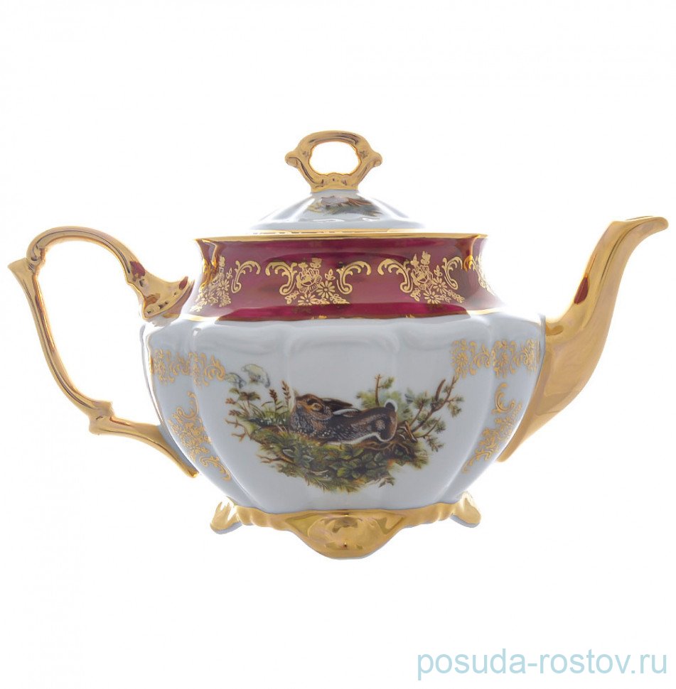 Заварочный чайник 1,1 л "Мария-Тереза /Охота красная" R-L / 289733