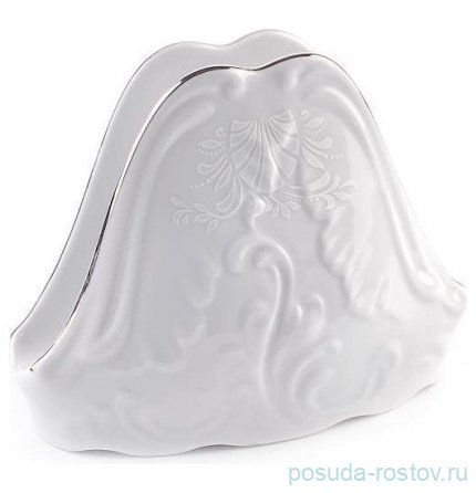 Салфетница &quot;Рококо /Платиновый узор&quot; / 245443