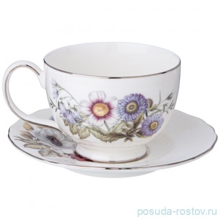 Набор чайных пар 280 мл 6 шт &quot;bouquet&quot; / 348753