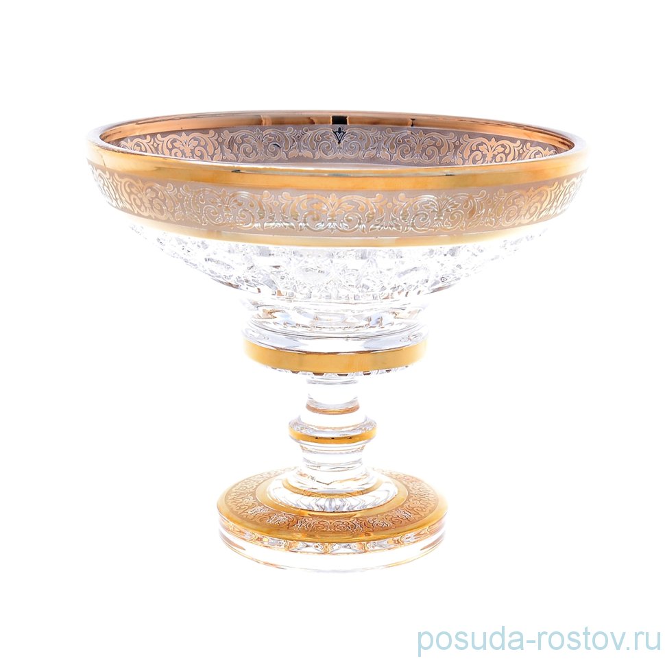 Конфетница 15 см н/н "Max Crystal /Золото /C" / 151387