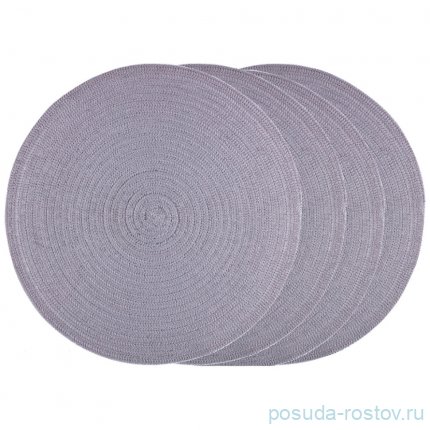 Набор подстановочных салфеток 38 см 4 шт &quot;Cosy grey&quot; / 335131