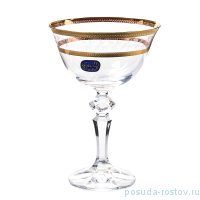 Бокал для мартини 180 мл 1 шт &quot;Лаура /Золотые листики&quot; V-D / 167048
