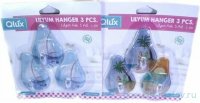 Крючки-вешалки 12 х 11 х 3 см 3 шт &quot;Lilyum&quot; / 294942