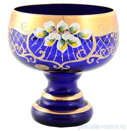 Конфетница 16 см н/н &quot;Лепка синяя&quot; S-A / 143944