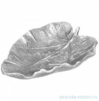 Блюдо 35 х 24 х 7 см &quot;лист&quot; /сталь / 298545