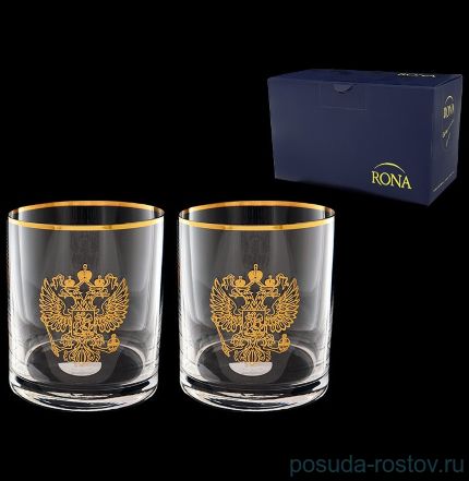 Стаканы для виски 390 мл 2 шт &quot;Патриот&quot; / 078855