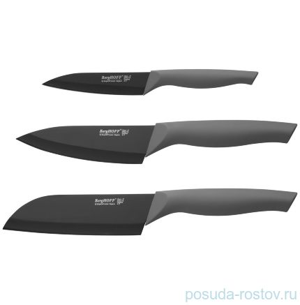Набор кухонных ножей 3 предмета с покрытием от налипания &quot;BergHOFF&quot; / 162653