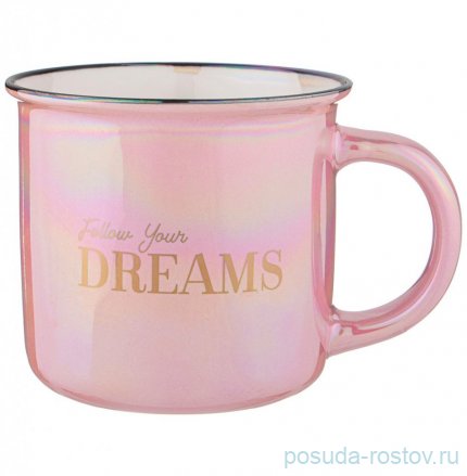 Кружка 355 мл &quot;Break time /Fellow your Dreams&quot; / 301240