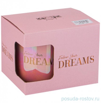 Кружка 355 мл &quot;Break time /Fellow your Dreams&quot; / 301240