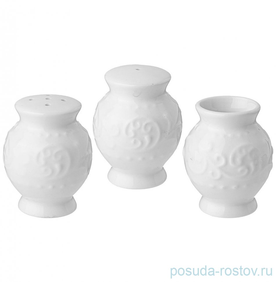 Набор для специй 5,5 х 6 см 3 предмета "Floral" / 348290