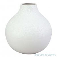 Ваза коллекция жемчужина 20*20*21.6см цвет:белый / 360763
