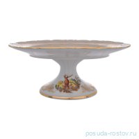 Блюдо 28 см овальное н/н &quot;Корона /Аристократ /Охота бежевая&quot; / 278758