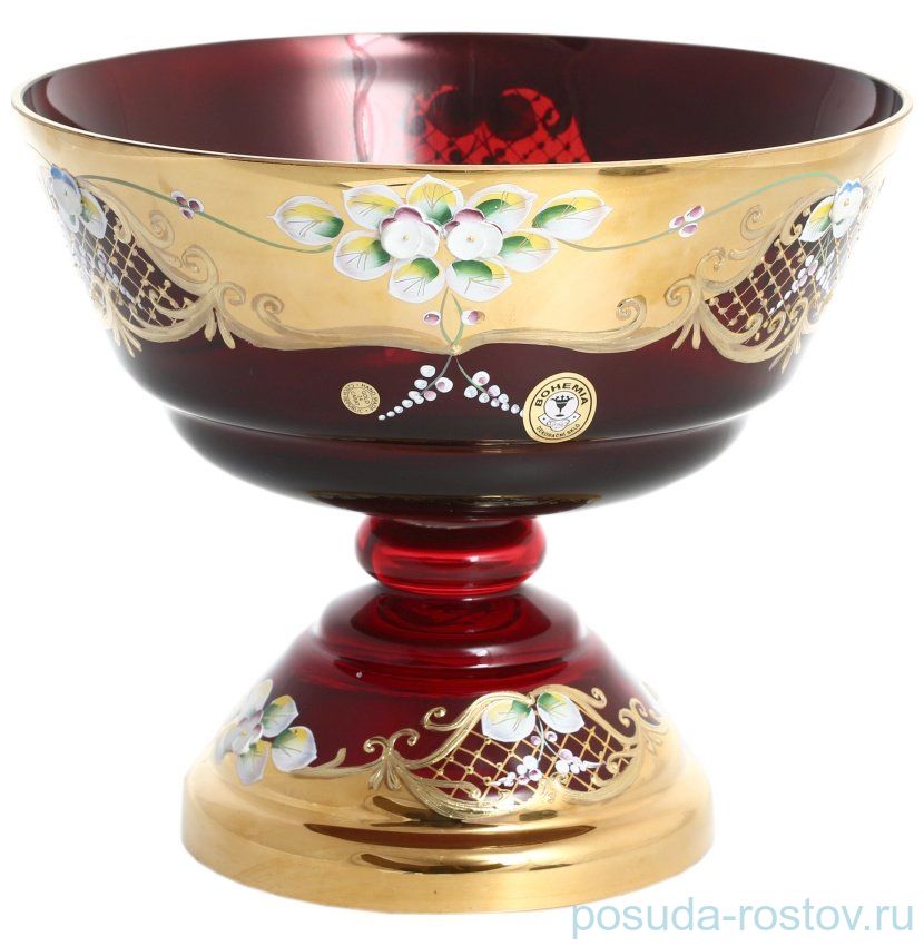 Фруктовница 26 см н/н "Лепка красная" E-V / 138938