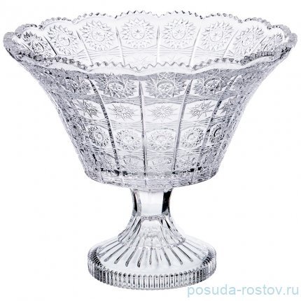 Фруктовница 23,5 х 20 см н/н &quot;Muza Crystal /Резная&quot; / 193013