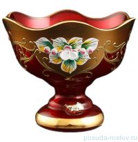 Конфетница 12 см н/н волна &quot;Лепка красная /5366&quot; / 096873