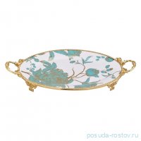 Блюдо 43 х 23 х 5 см овальное с ручками н/н / 368907