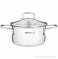 Кастрюля 16 х 9 см со стеклянной крышкой 1,8 л &quot;Perla&quot; / 328560