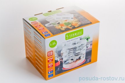 Кастрюля 1,2 л с крышкой, высокая &quot;Termisil&quot; / 043794
