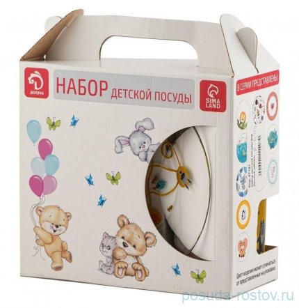 Детский набор 3 предмета &quot;Лесные забавы&quot; / 350685