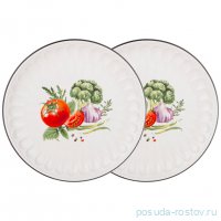Набор тарелок 26 х 2,8 см 2 шт &quot;Kitchen passions&quot;  / 332285