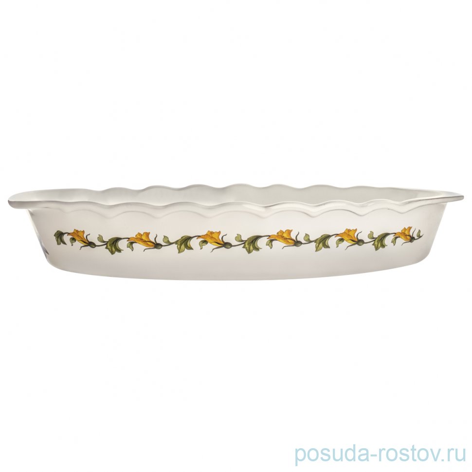 Блюдо для запекания 39 х 24 см овальное "Artigianato ceramico /Тыква" / 243600