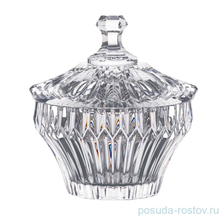Ваза для конфет 12 см с крышкой "Crown Jewel" / 273903