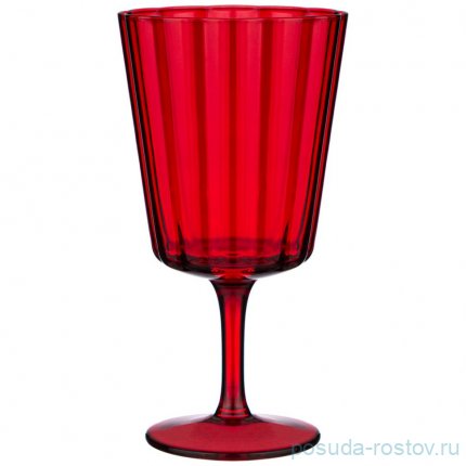 Бокалы для воды 400 мл 2 шт &quot;lotus red&quot; / 337679