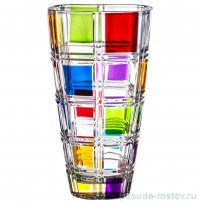Ваза для цветов 13,5 х 13,5 х 24,5 см &quot;Square colored&quot; / 339295