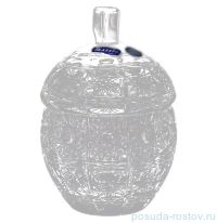 Вазочка 8,5 см с крышкой &quot;Glasspo /Хрусталь резной&quot; / 079355