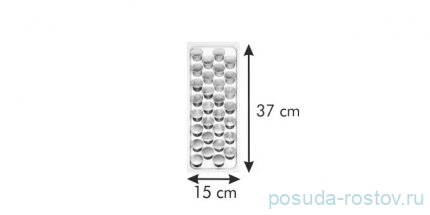 Лоток для капсул Nespresso 37 x 14,8 х 4,5 см &quot;FlexiSPACE&quot; / 247538