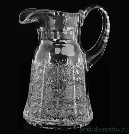 Кувшин для воды 600 мл &quot;Хрусталь резной&quot; / 058406